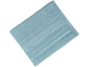 Delicata Garden Blue Satin 4 Pieces Atlantic Bath Towels Set
