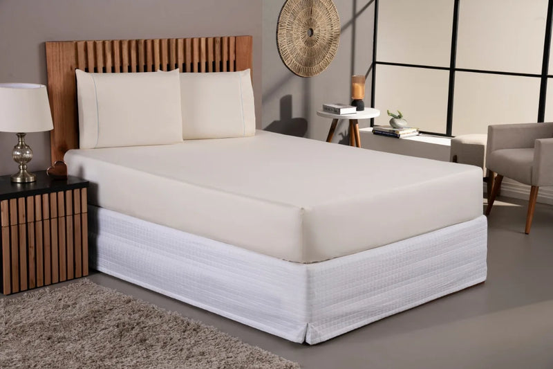 3 Pieces 400 String Set Sheet Set Set Set Set String Single Queen Queen King with Pillowcases