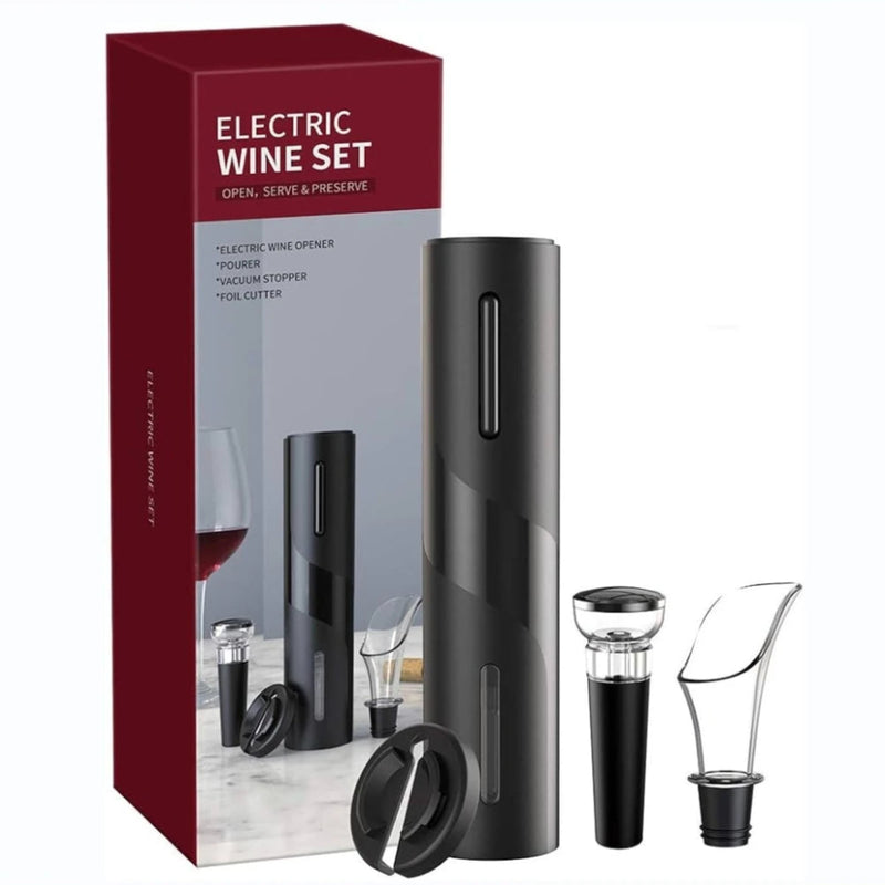 Saca Rolhas Automático Abridor De Vinho Garrafa Elétrico