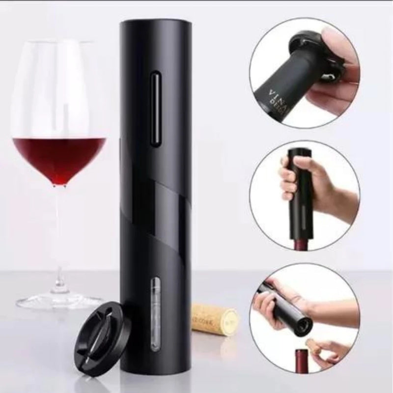 Saca Rolhas Automático Abridor De Vinho Garrafa Elétrico