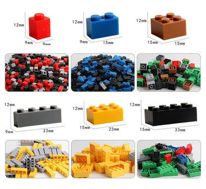 Blocos de construções criativas - 1000/300 peças